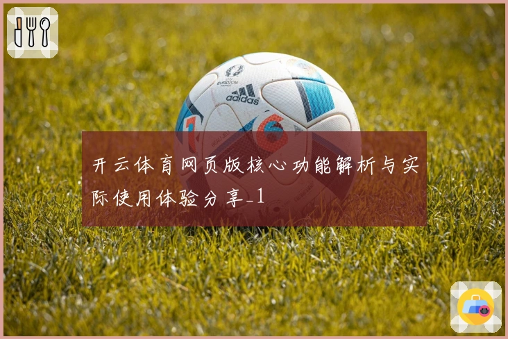 开云体育网页版核心功能解析与实际使用体验分享_1